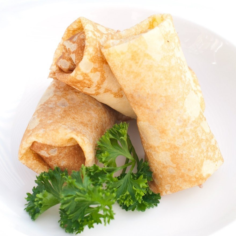 Блинчики с мясом